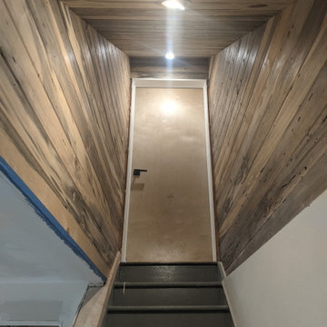 The Beetle kill pine Basement