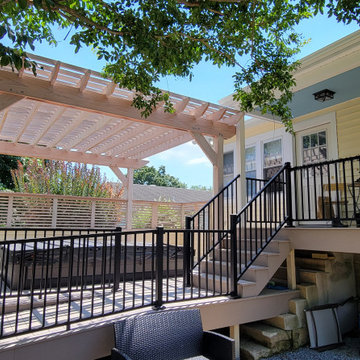 Kitchen renovation and swim deck addition