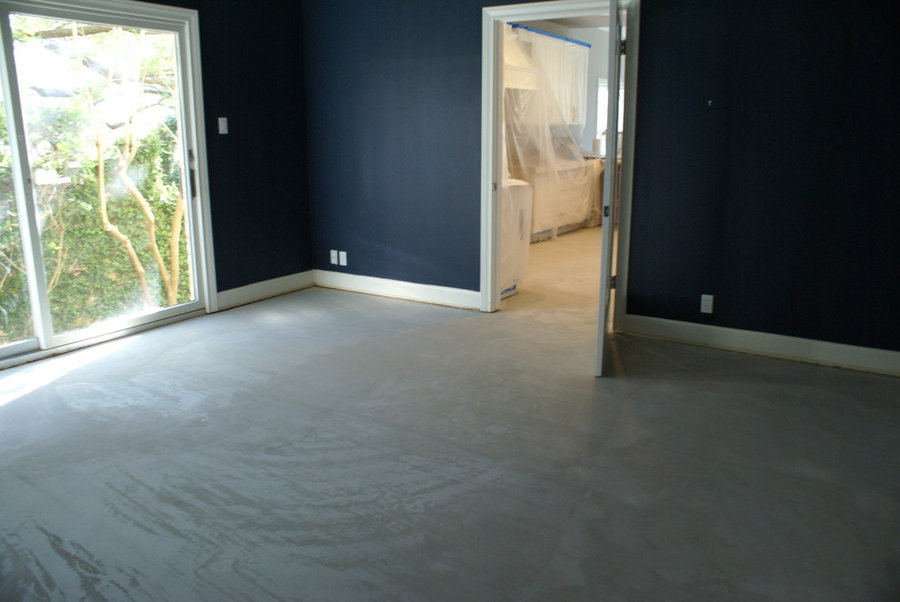 Westlake dark wood floors