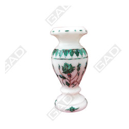 EMERALD FUSION ART MARBLE VASE - Home Accessories & Decor