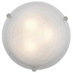 Access Lighting - Mona 16" Flush Mount, Alabaster Glass Shade - Access Lighting is a contemporary lighting brand in the home-furnishings marketplace. Access brings modern designs paired with cutting-edge technology, at reasonable prices.