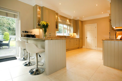 Photo of a transitional kitchen in Limerick.