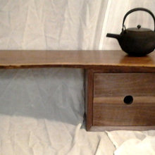 midecentury entryway