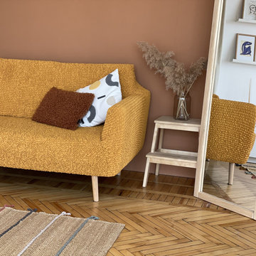 Mango Loveseat 2 Seater Slipcover | Microfibra Collection | Interior design