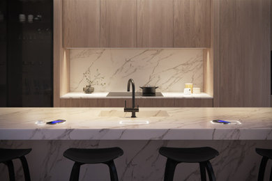 Home design - contemporary home design idea in Other