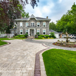 Timeless Brussels Block with a Town Hall Accent - Landscaping Stones And Pavers