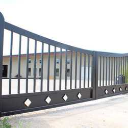 6 Squares Gate - Home Fencing And Gates