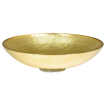 15" Shallow Bubble Bowl, Solid