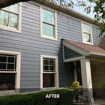 Siding Replacement using James Hardie