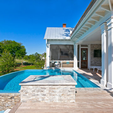 Wading Place Pool & Spa Overlooking Golf Course