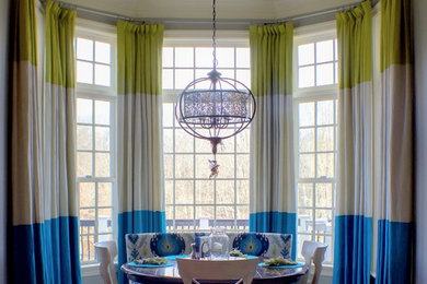 Inspiration for a transitional dining room remodel