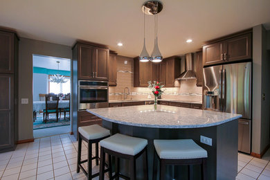 Transitional kitchen photo in Other