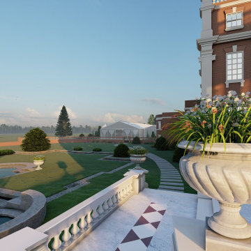 Resort Terrace by Yantram 3D Walkthrough Studio