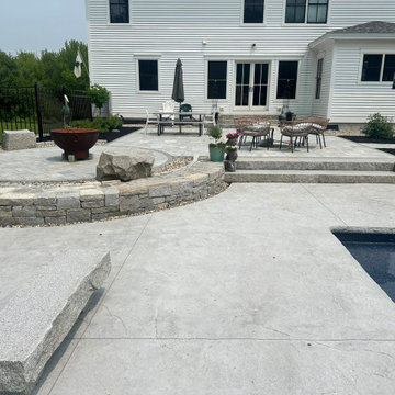 Hollis pool patio