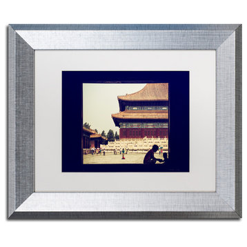 Philippe Hugonnard 'Moment of Life' Art, Silver Frame, White Matte, 14"x11"