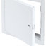 Fire Rated Un-Insulated Access Door with Flange, High Quality White Powder Coat