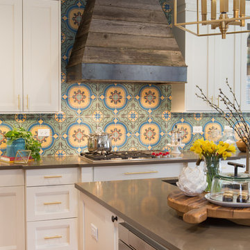 Colorful Kitchen Remodel in Huntley IL