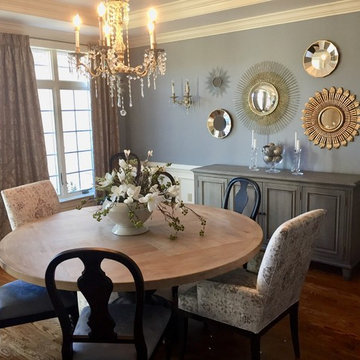 Parisian Inspired Dining Room