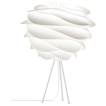 Carmina 30" H Table Lamp, White