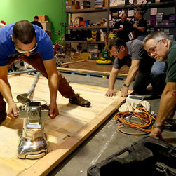 NWFA Wood Flooring Sand + Finish Training - 無垢フローリング