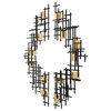 Uttermost Reflection Metal Grid Wall Decor, 2-Piece Set