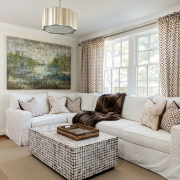 Clairmont in Benjamin Moore White Dove OC-17