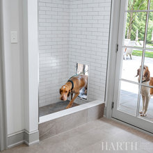 Modern mudroom
