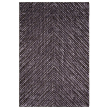 Safavieh Mirage Collection MIR854 Rug, Charcoal, 6' X 9'