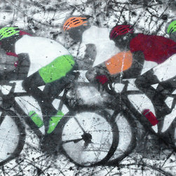 Five Riders - Paintings
