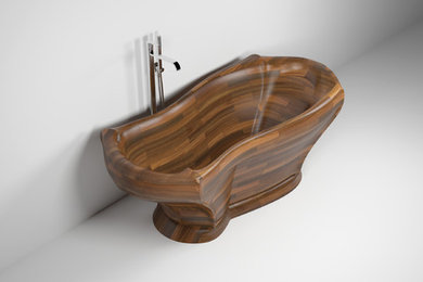 Ванна из ореха американского "Аламеда" | Wooden bathtub "Alameda" (walnut)