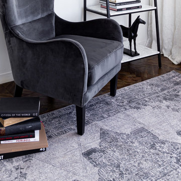 Boreal 8 x 10 Rug – Grey