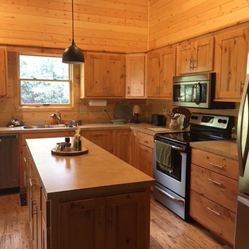 Rustic Kitchen Cabinets