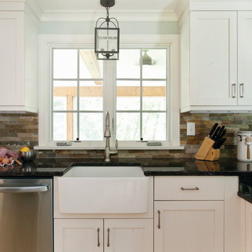 Contemporary/Transitional Kitchen in White