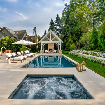 Burr Ridge Swimming Pool and Hot Tub Project