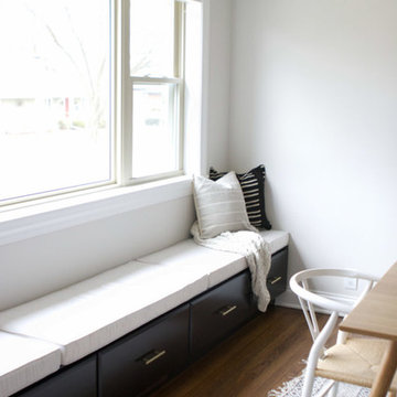 Custom window seat cushions