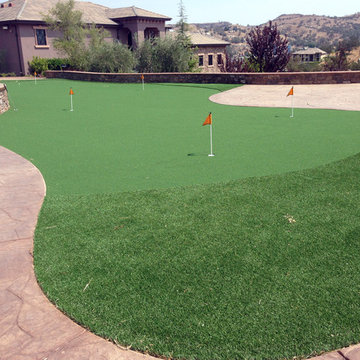 Artificial grass installation in Northern California 11