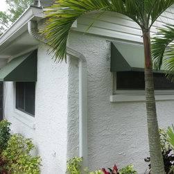 Residential Fixed Fabric Awnings - Awnings