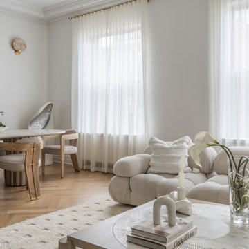 Sheer White Elegance - Upper West Side, NYC, full home removation