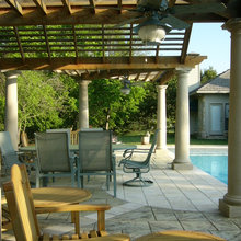 Exterior back yard