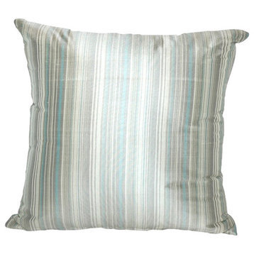 Ocean Breeze Square 90/10 Duck Insert Throw Pillow With Cover, 16X16