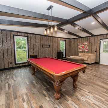 Man Cave, Dog Washing Station & Bath Remodel