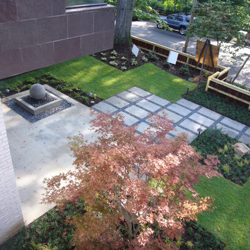 Zen Inspired Front Yard