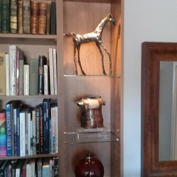 Library in Chapel Hill Retirement Community