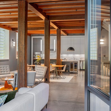 Modern Loft Kitchens in Cambridge, MA