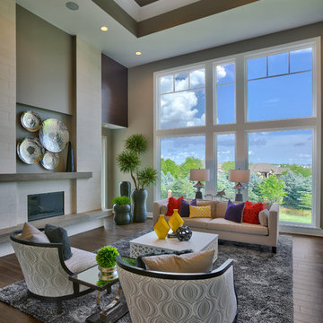 Vibrant Living Room Design