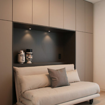 Gästezimmer mit Einbauschränken