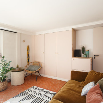 Rénovation partielle d'une maison parisienne