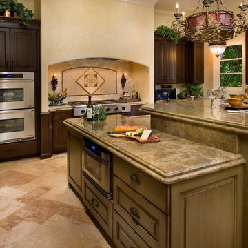 Traditional Kitchen & Bath Combo