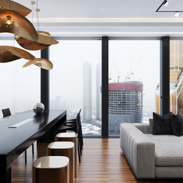 "Neva Towers" apartment design