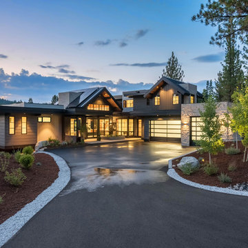 Gray's Crossing, Mountain Modern, Golf Course Home